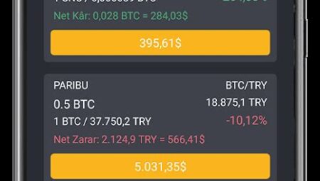 Bitcoin Madenciliği Kar-Zarar Hesaplama